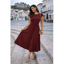 vestido vermelho com renda